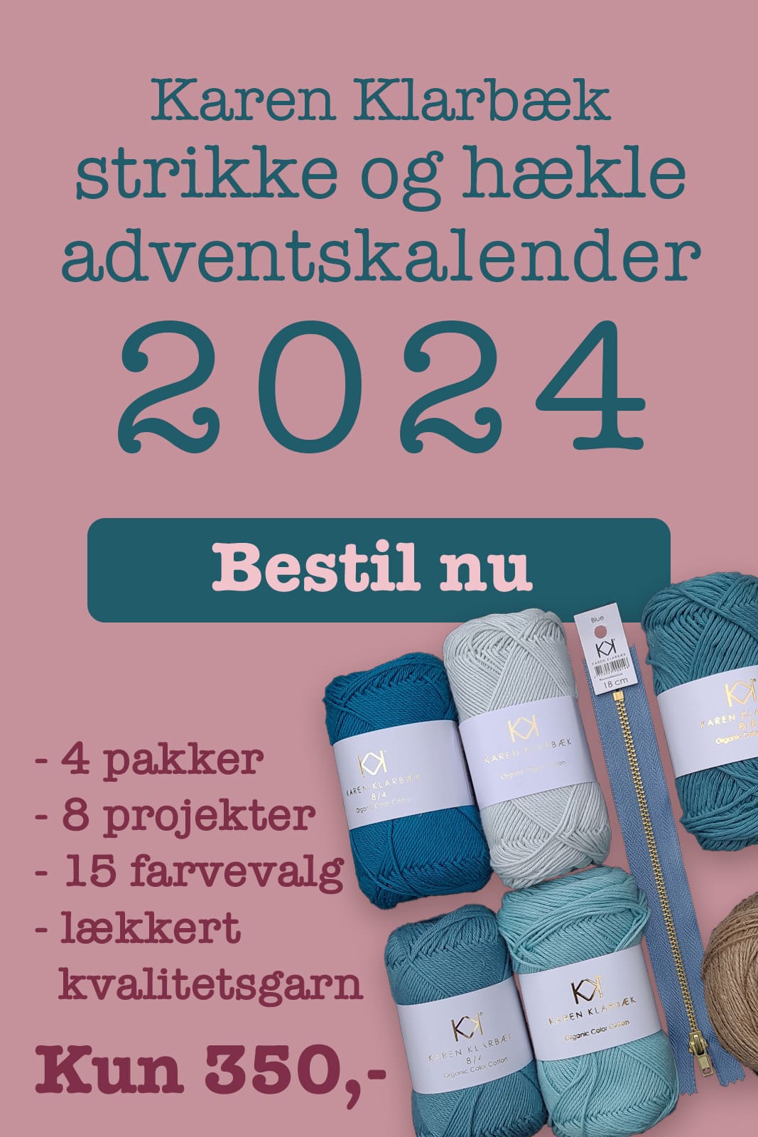 Karen Klarbæk adventskalender 2024